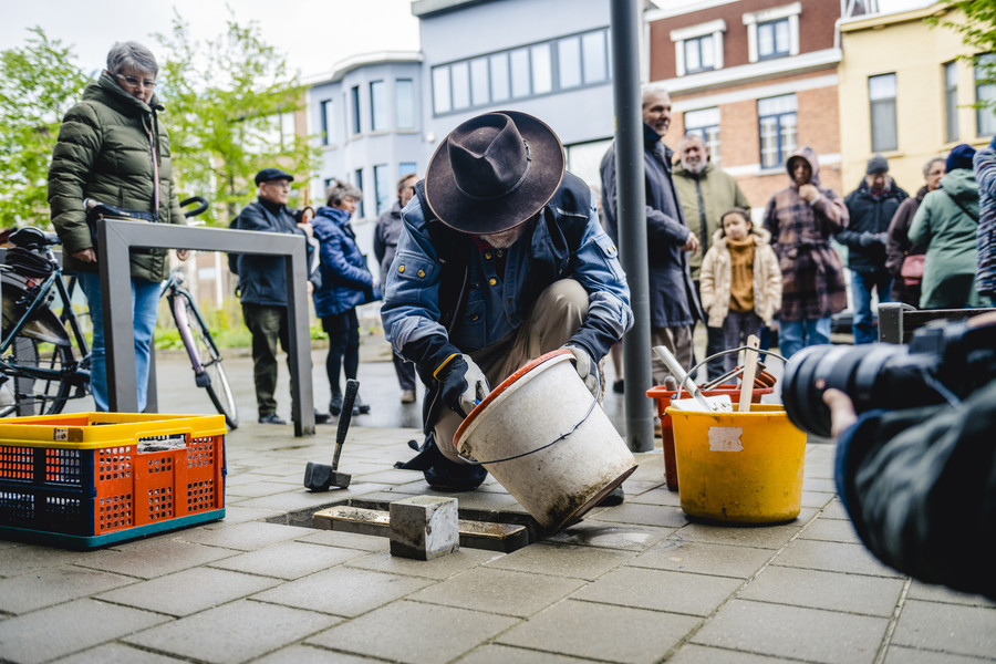 Aanleg struikdremepl door Demnig